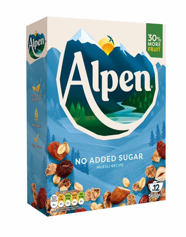 Alpen Muesli No Added Sugar 560g